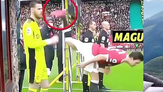 Niatnya scorpion kick, yang kena malah sasaran lain