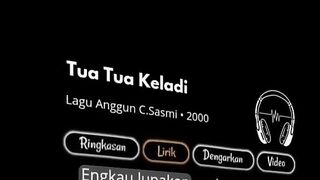Tua Tua Keladi   Lyrics
