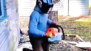 Dangerous Tree Cutting Practice