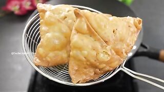 Make and Freeze Halwai Style Aloo Samosa Recipe, , Aloo Samosa Recipe.