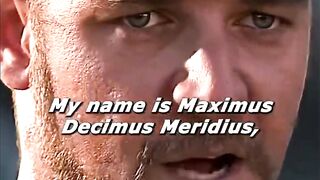 Gladiator- Maximus Decimus Meridius- Russell Crowe