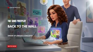 The Sims FreePlay - Back To The Wall Draw Up Unique Concepts