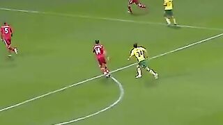 Outrageous Luis Suarez goal for Liverpool