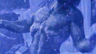 Marius Strikes Down Selene on the Ice