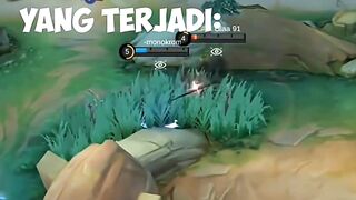 Alphanya salah terbang bjir