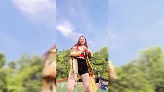 Indian Girl Chingu Dance