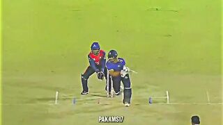 Hassan nawaz great finish in last ball of BPL match