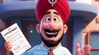 Sardar Fired on First Day at Ufone Office  Short Comedy  shorts ai cartoon