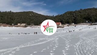 أخيرا محطة ميشليفن فتحات أبوابها لعشاق الثلج