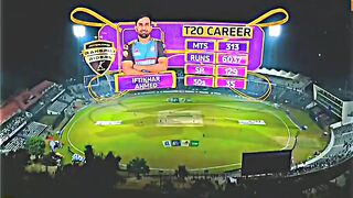 Iftikhar Ahmed good batting in BPL
