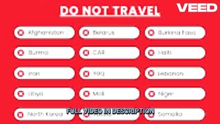 travel warning