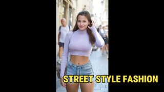 Denim Highlights  Street Style Fashion