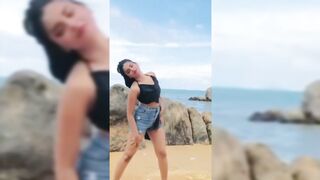 Indian Girl Nethmini Thisara Dance