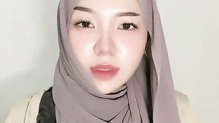 Super cute hijab tobrut