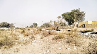 Rail ka khubsurat view
