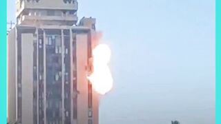 Terrorist organisation YPG targets Aleppo governorate building after press conference