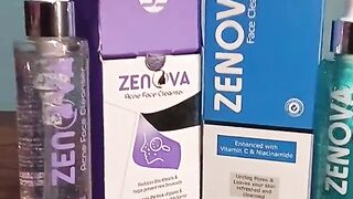 zenova face cleanser Enhanced Vitamin C and niacinamide zenova Face Cleanser Reduce Black and Help Prevent new breakouts