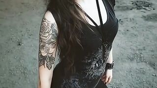 True freedom begins when you stop living to please others.  metalhead metalgirl metal