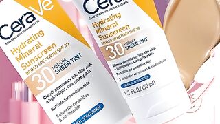 CeraVe Hydrating Mineral Sunscreen SPF 30 Tinted Sun Protection