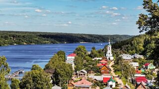 The ideal Russian city of Ples