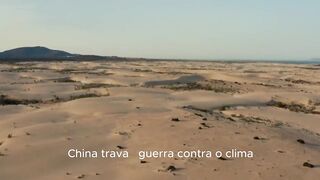 China Criou Chuva Artificial no Deserto e o Resultado