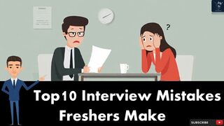 Top 10 Interview Mistakes Freshers Make  Job Interview Mastery