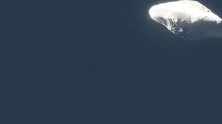 If this meteor could talk, it would be screaming