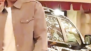 I brightened up passers-by in my favorit