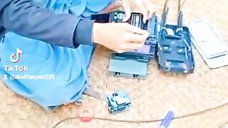 Fiber Splicing Joint Box Repair Work Part 1