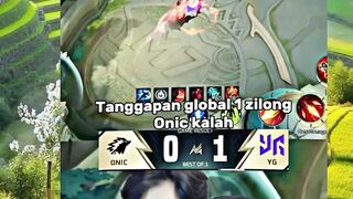 Ekspresi Global 1 Zilong ONIC saat tumbang di M7