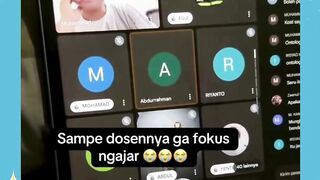 sehat2 pak dosenn, yg ngorok terserah.