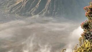 The Stairway to Heaven Breathtaking Sunrise at Mount Bromo