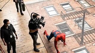 Spiderman rehearsal