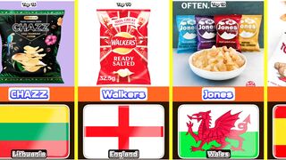 Top 15 Most Famous Potato Chips From 15 Different Countries In The World