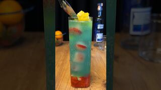 Coctail colorful drink