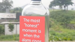 The Alarm Clock Knows Our Biggest Lie