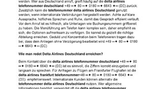 Wie man spricht Delta Airlines Hotline anrufen?