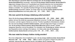 Wie man kommuniziert Ita Airways direkt erreichen?