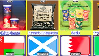 Top 12 Most Popular Potato Chips From 12 Different Countries In The World