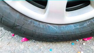 BIG EGG COCA COLA BALLOON VS CARRO, Coca Cola Zero, PowerAde, Fanta, Sprite, Fruko e Mentos Diff Und