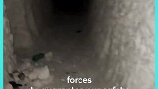Tunnels uncovered after YPG terrorists withdraw from Syrias Aleppo