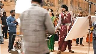 Bahubali behind the scenes