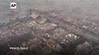 Wildfires across Chile kill at least 15 and force thousands to flee.