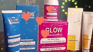 Skin Glow Brightening Pigmentation Cream Skin Glow Face Wash Blossom Sun Block Cream  15% off