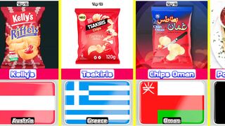 Top 13 Most Traditional Potato Chips From 13 Different Countries In The World