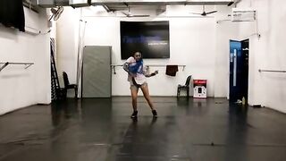 Indian Girl Jahnvi Sheriff Dance