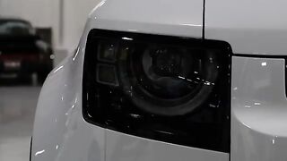 The all new 2023 Land rover Defender V8. Lates car this 2023