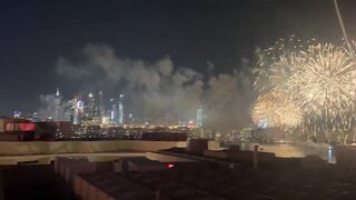 Fireworks in Dubai 2023