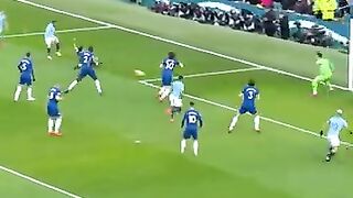 Sergio AGUERO failed to score against CHELSEA