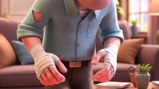 He Survived the Accident… But Not His Wife ???? | Funny Animated Story | #shorts #ai #cartoon